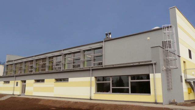 Pierwsza hala sportowa w wysokim standardzie energooszczÄdnym budownictwa pasywnego